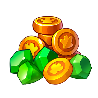 Treasure Bundle with Shield and Crown
